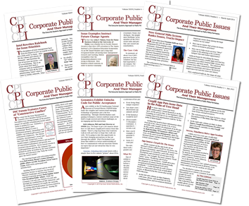 Issue Action Publications | Corporate Public Issues Newsletter